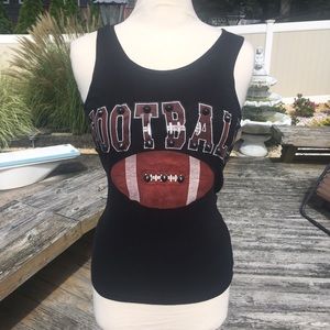Football muscle tee